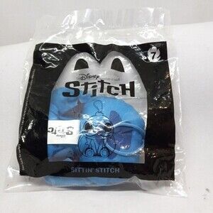 McDonald's Disney Stitch Happy Meal Toy-2022-#7 Sittin Stitch-New In Bag